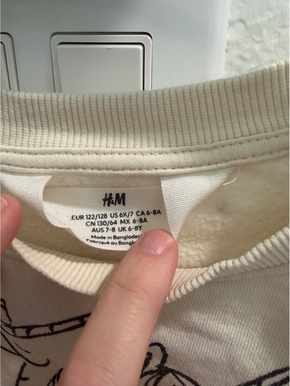 H&M Horse Ruffle Sweater - Picture 4 of 6